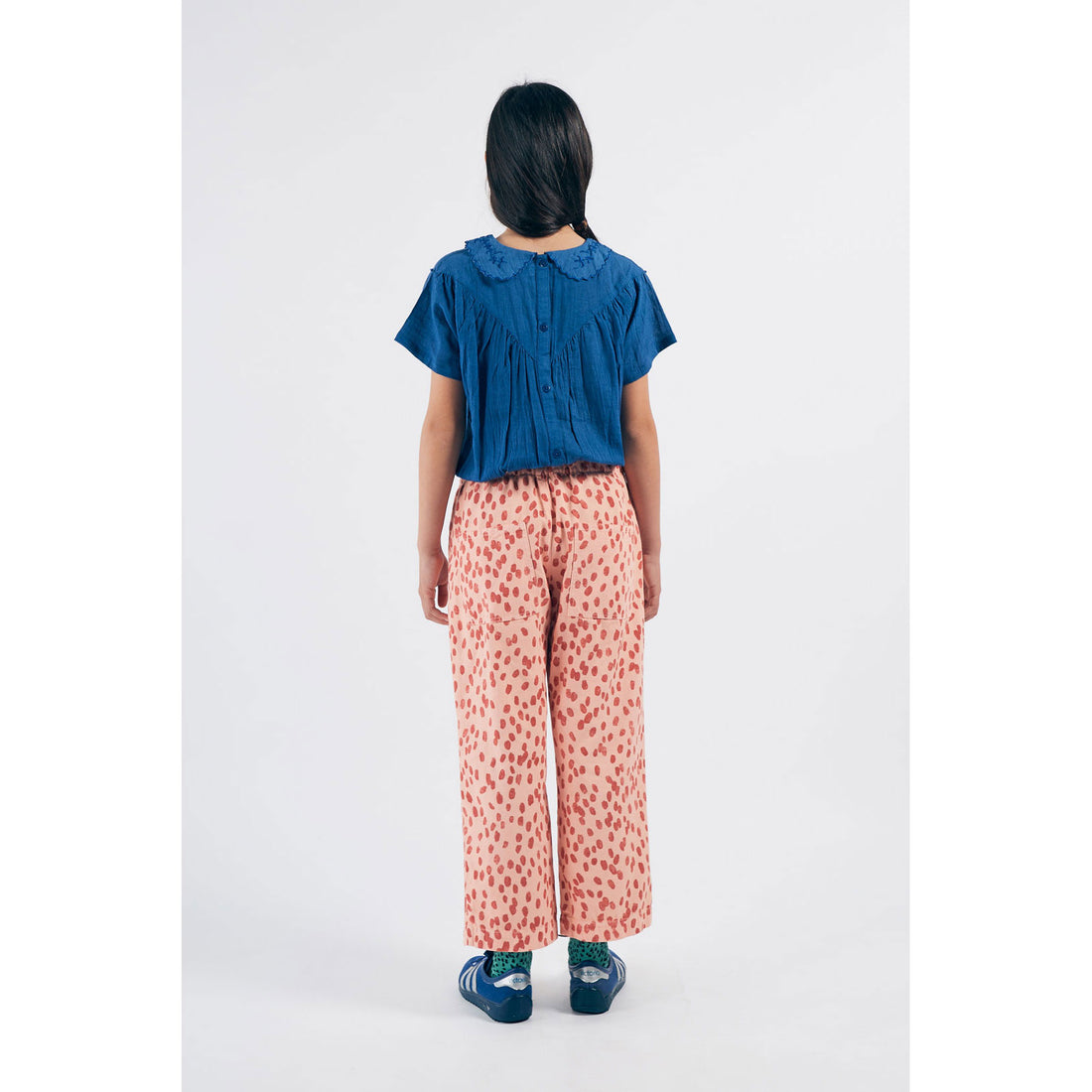 Bobo Choses Embroidery Short Sleeve Blouse