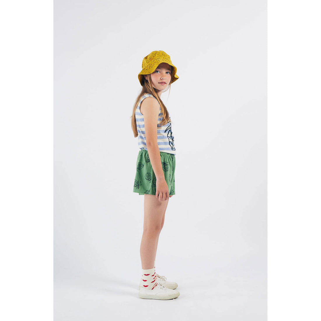 Bobo Choses All over Pineapple Jersey Shorts