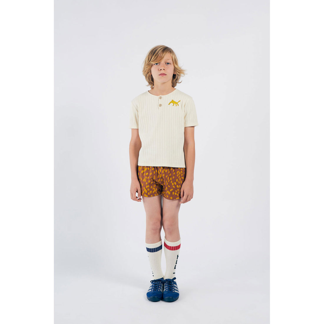 Bobo Choses Animal Print Jersey Shorts