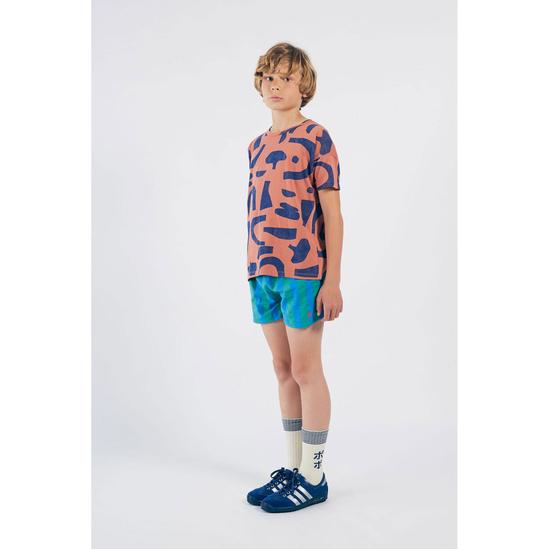 Bobo Choses Striped Woven Shorts