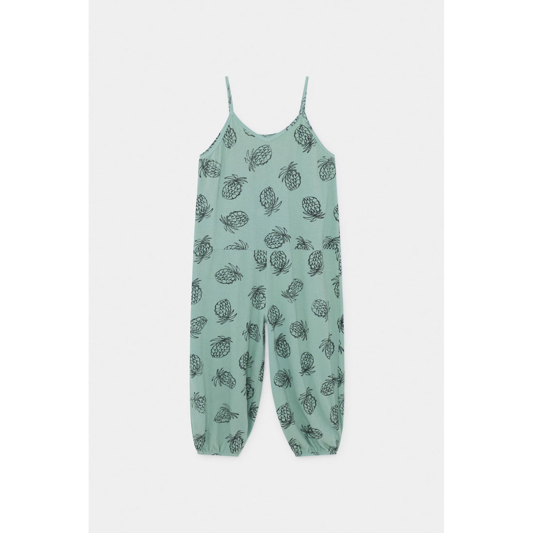 Bobo Choses All Over Pineapple Jersey Overalls