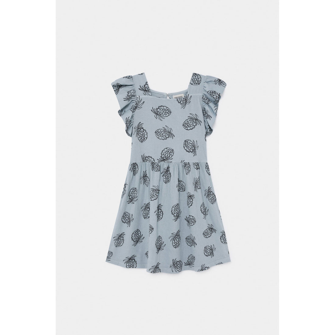 Bobo Choses All Over Pineapple Jersey Ruffle Dress