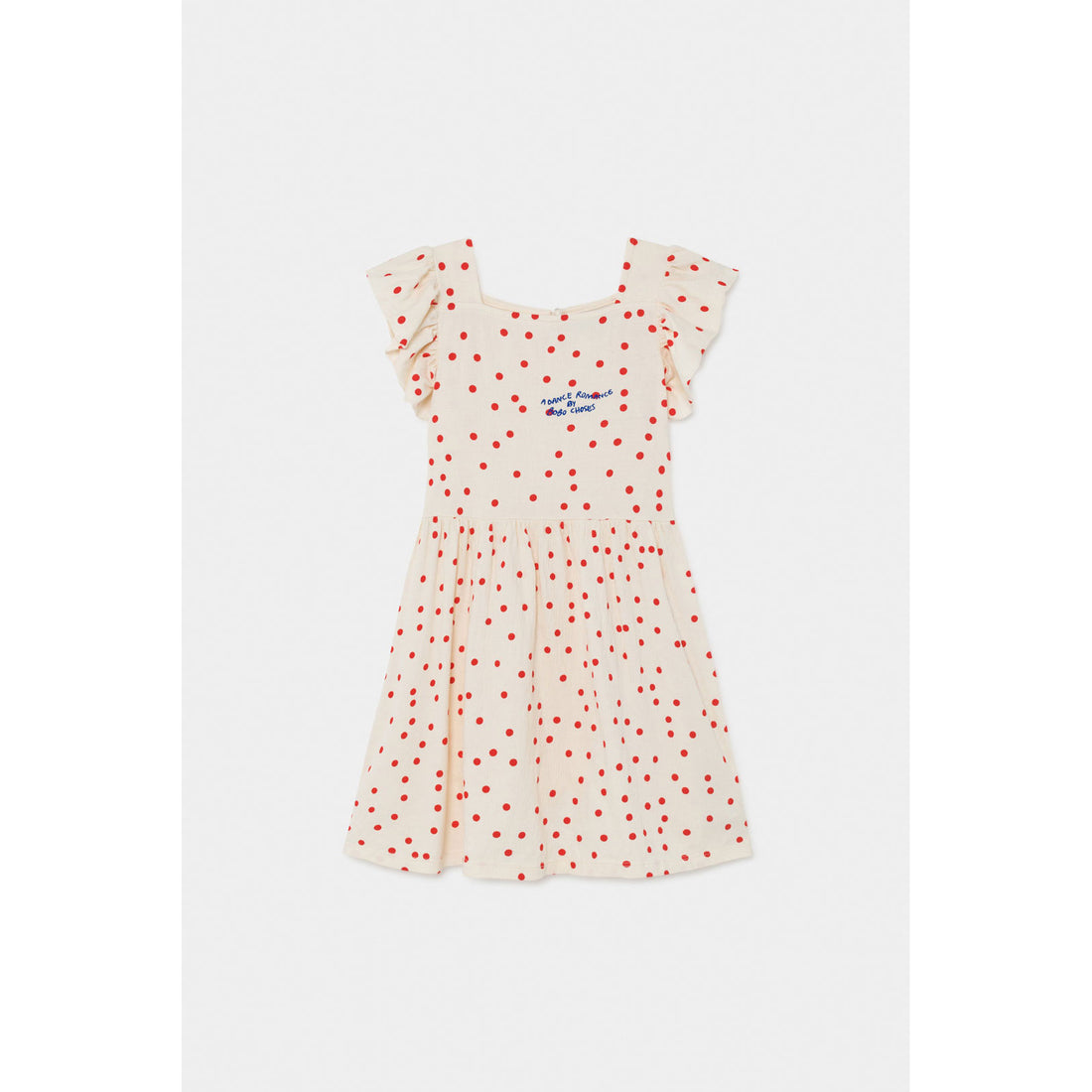 Bobo Choses Dots Jersey Ruffle Dress