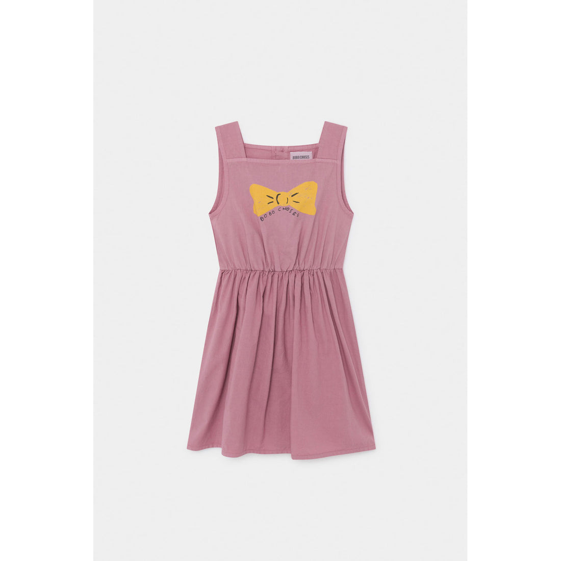 Bobo Choses Bow Woven Dress