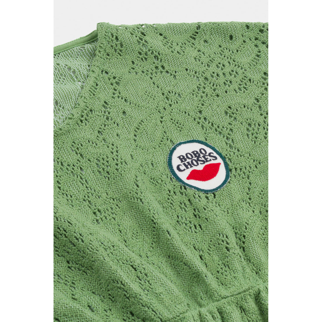 Bobo Choses Kiss Crochet Dress