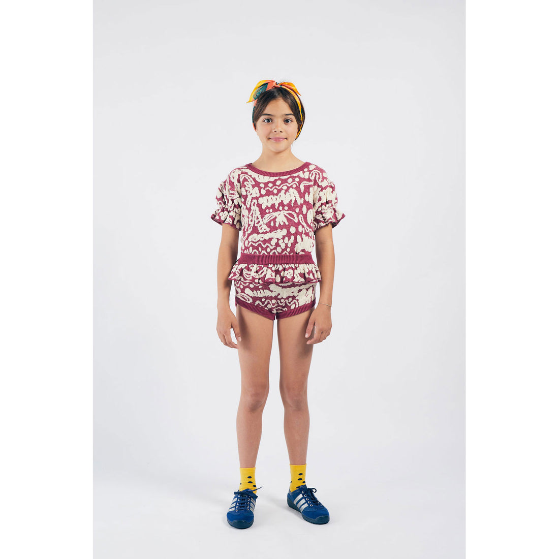 Bobo Choses Knitted Ruffle Culotte