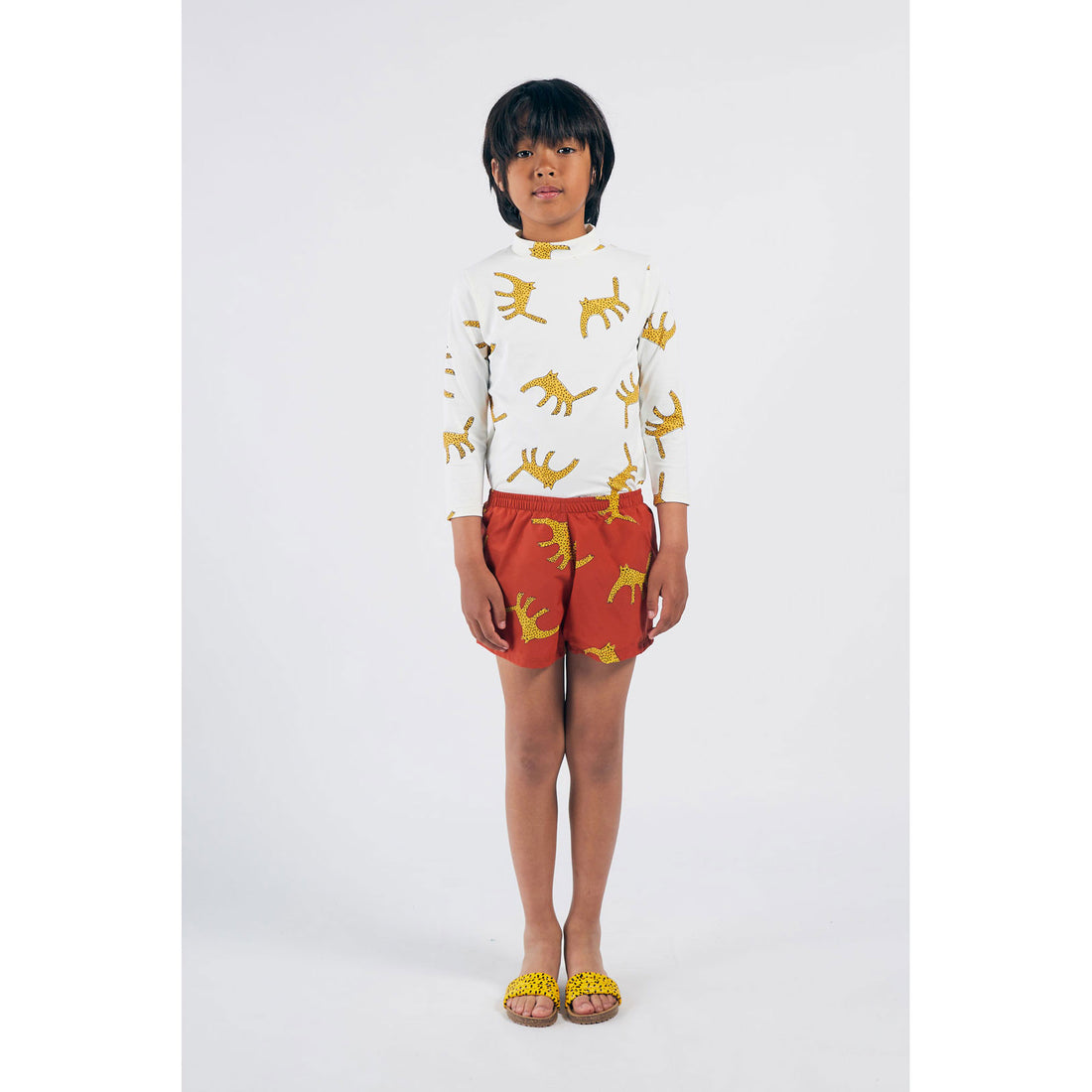 Bobo Choses Leopard Swim Shorts
