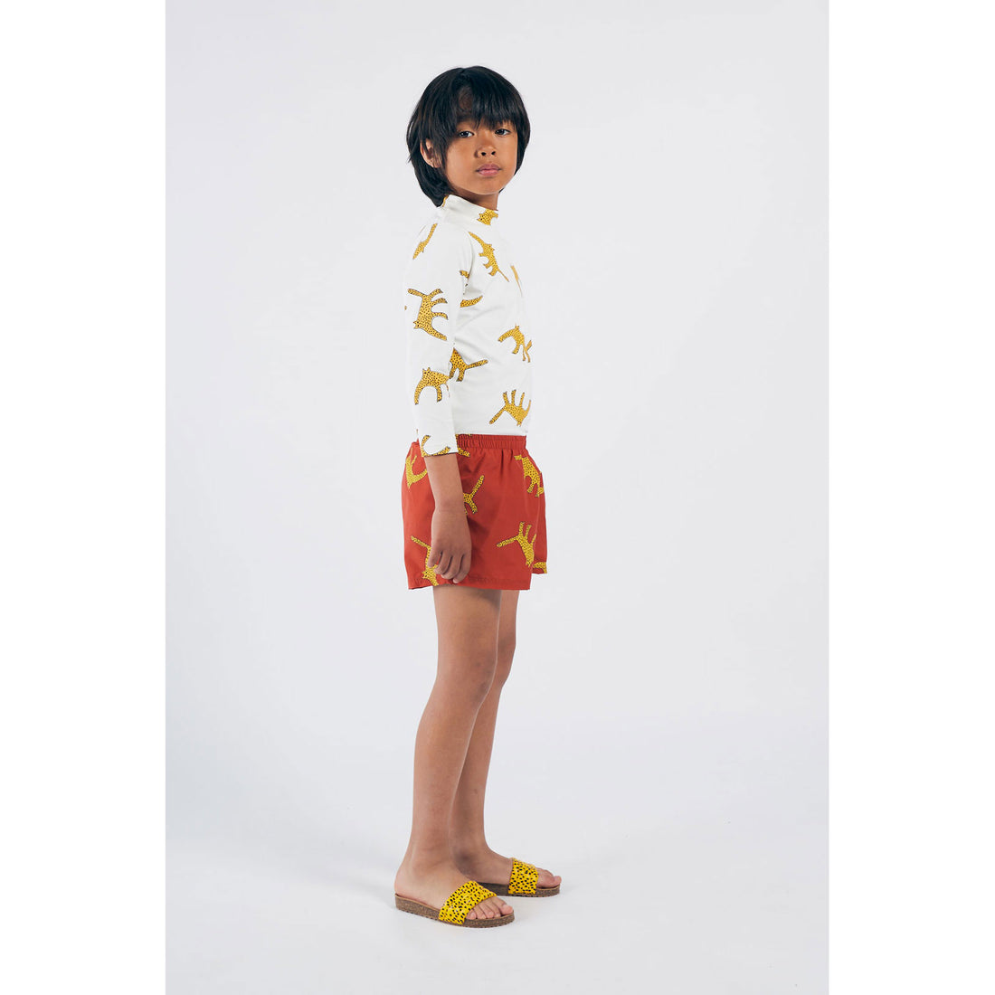 Bobo Choses Leopard Swim Shorts