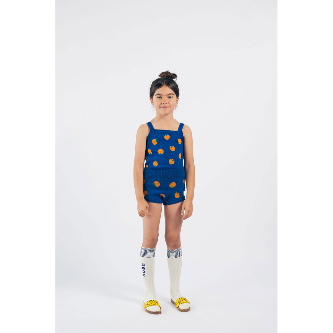 Bobo Choses Oranges Knitted Tank Top