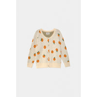 Bobo Choses Oranges Knitted Cardigan