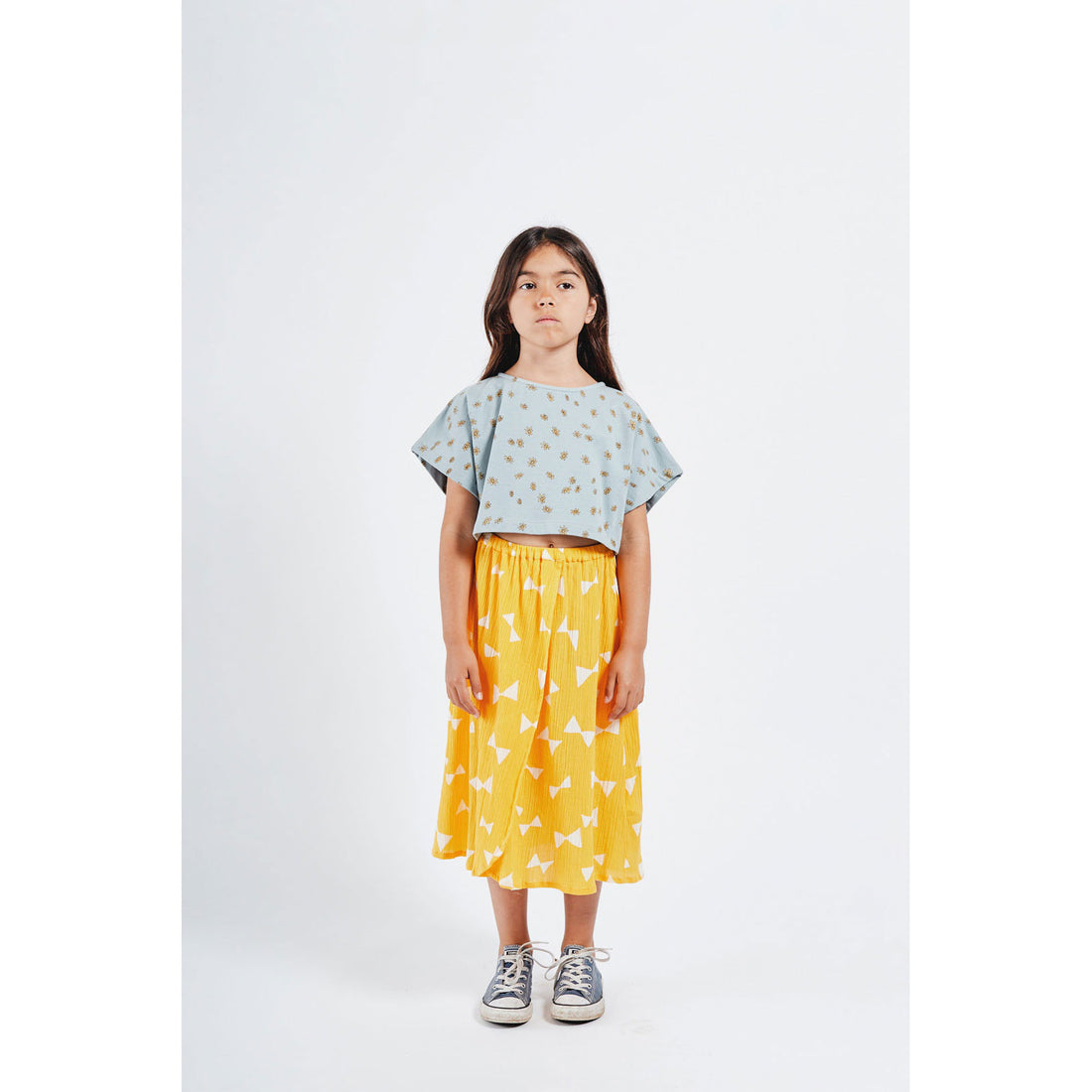 Bobo Choses All Over Daisy Cropped Sweatshirt