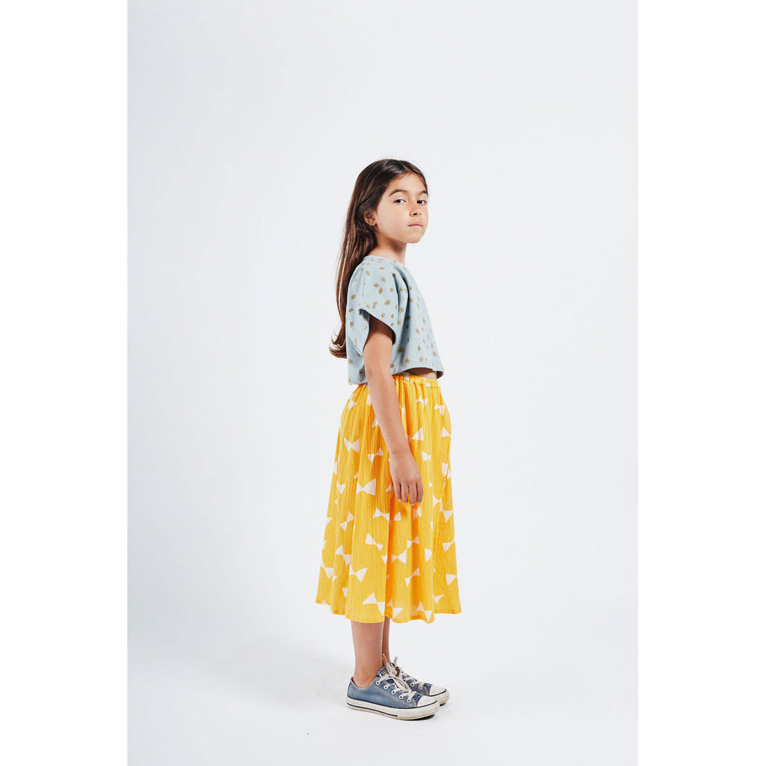 Bobo Choses All Over Daisy Cropped Sweatshirt