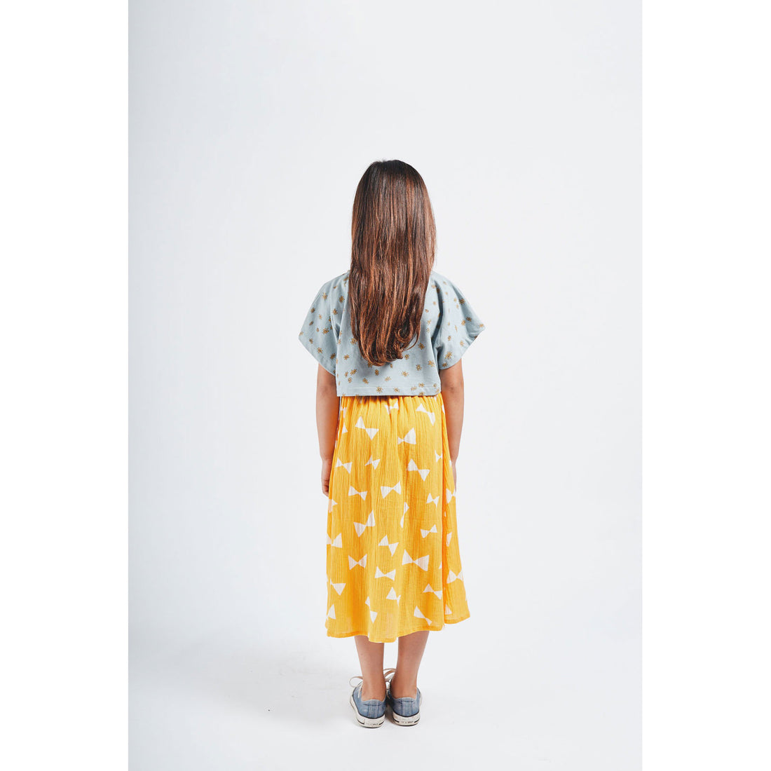Bobo Choses All Over Daisy Cropped Sweatshirt