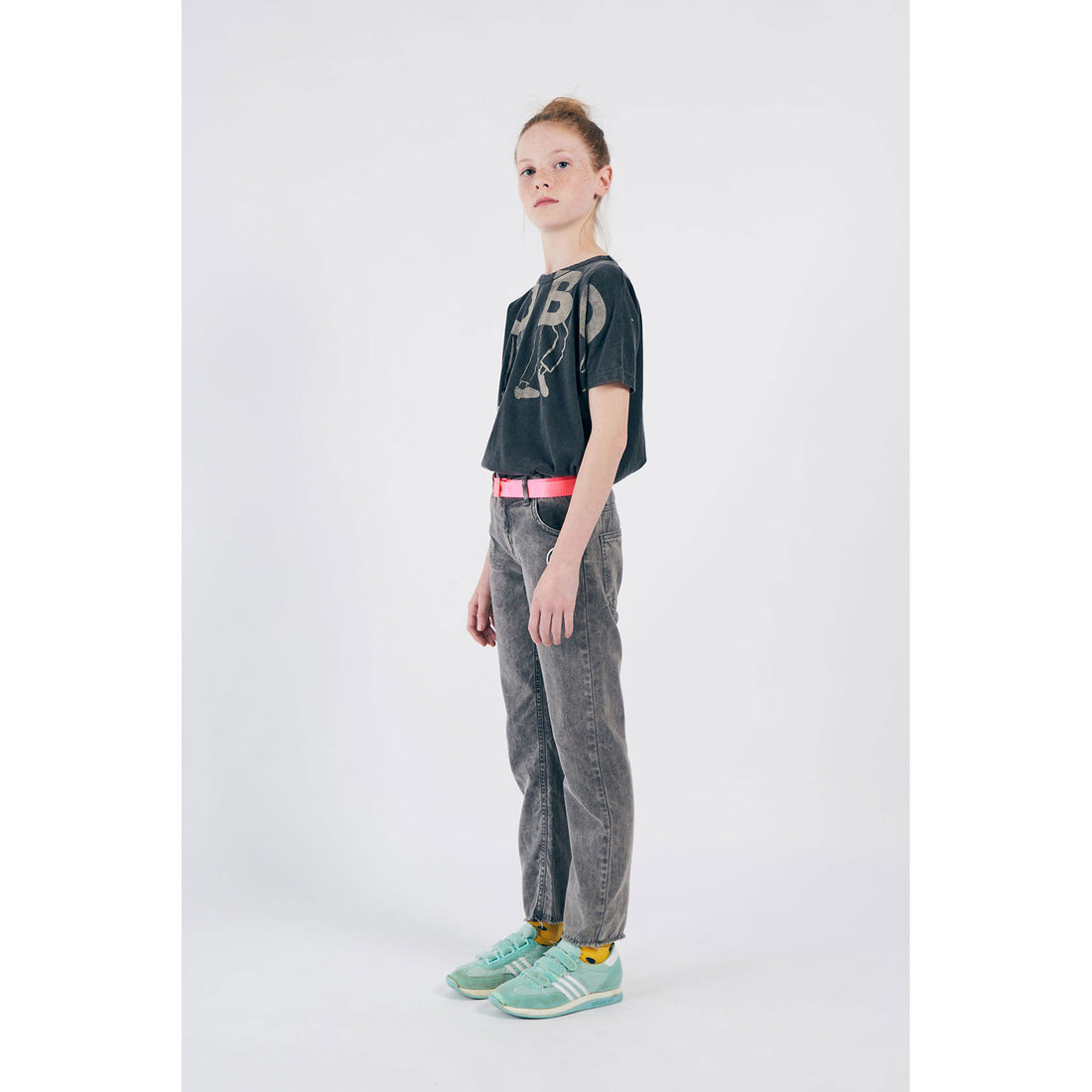 Bobo Choses Fluo Pink Logo Belt