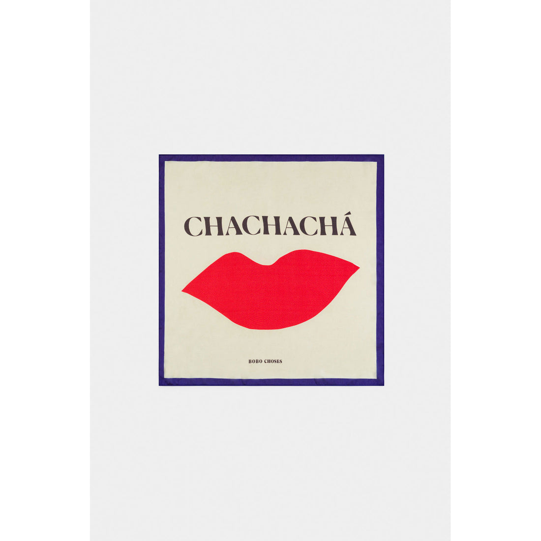 Bobo Choses Chachacha kiss Square Scarf