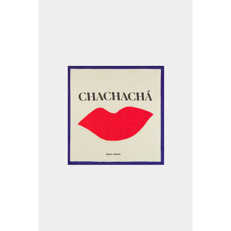 Bobo Choses Chachacha kiss Square Scarf