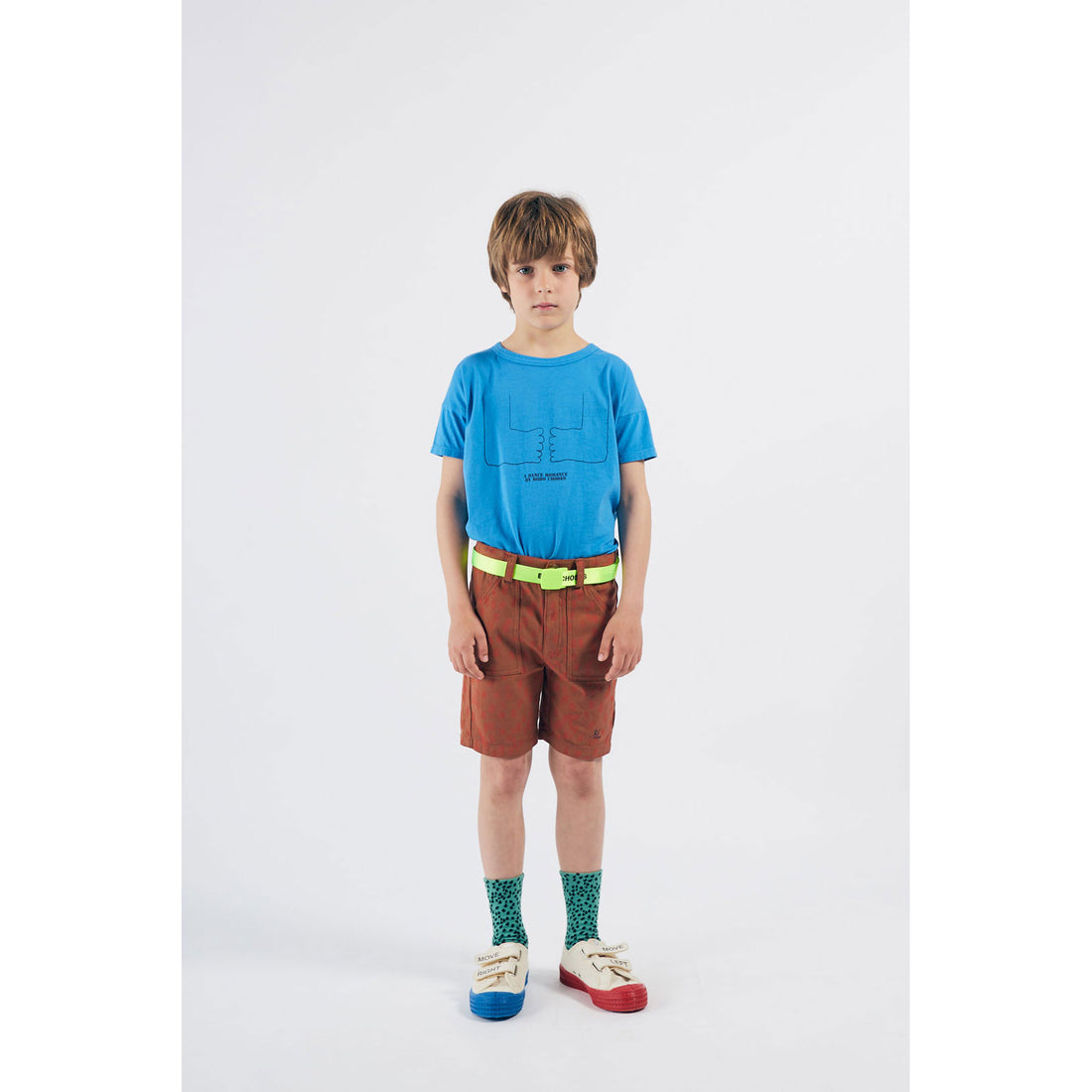 Bobo Choses Fluo Lime Logo Belt