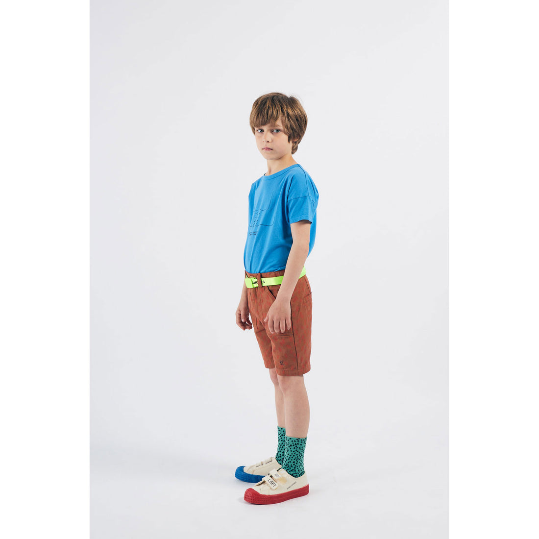 Bobo Choses Fluo Lime Logo Belt