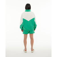 Les Coyotes De Paris Colorblock Color Block Sweatshirt