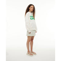 Les Coyotes De Paris Off White Fiori Sweatshirts