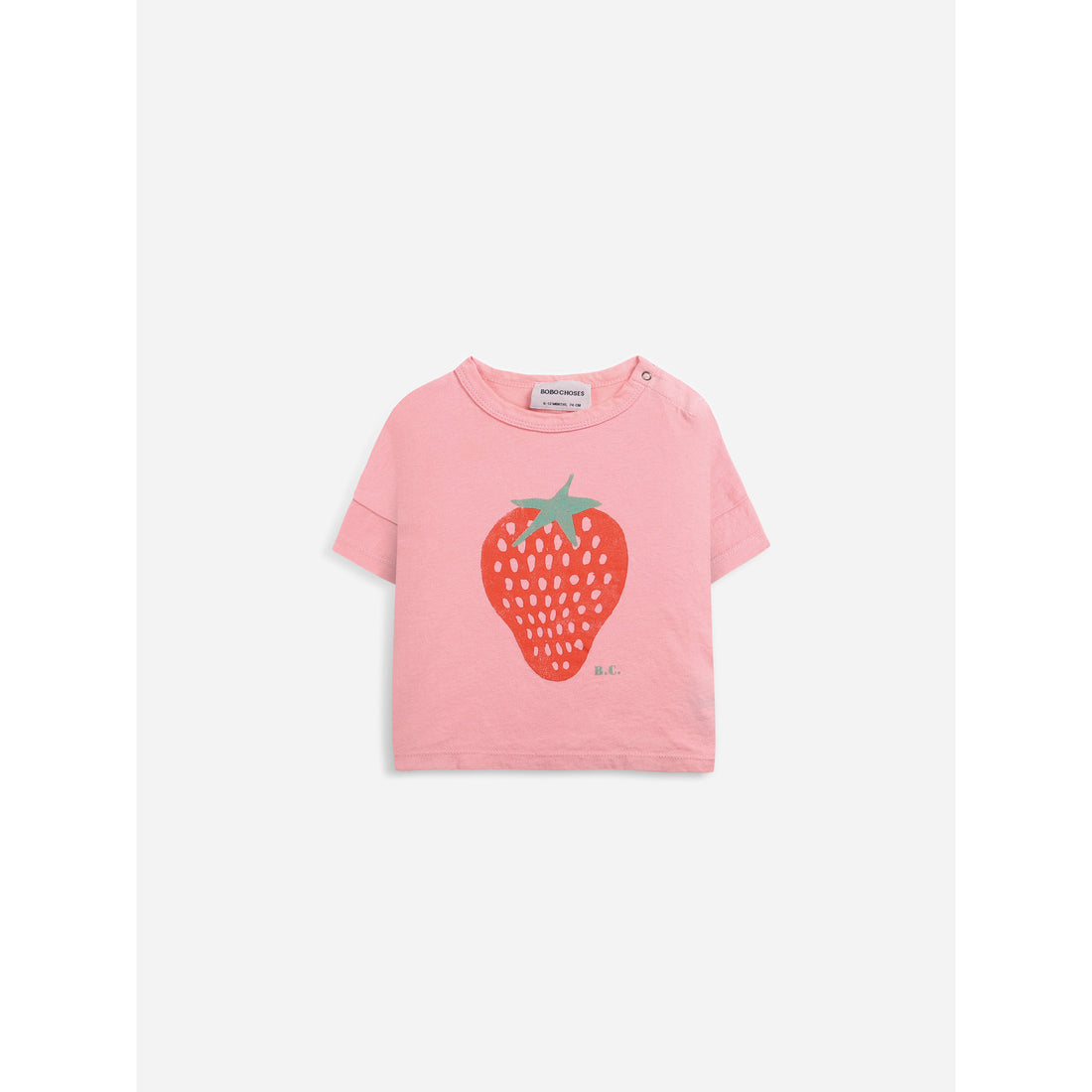 Bobo Choses Strawberry Short Sleeve T-Shirt