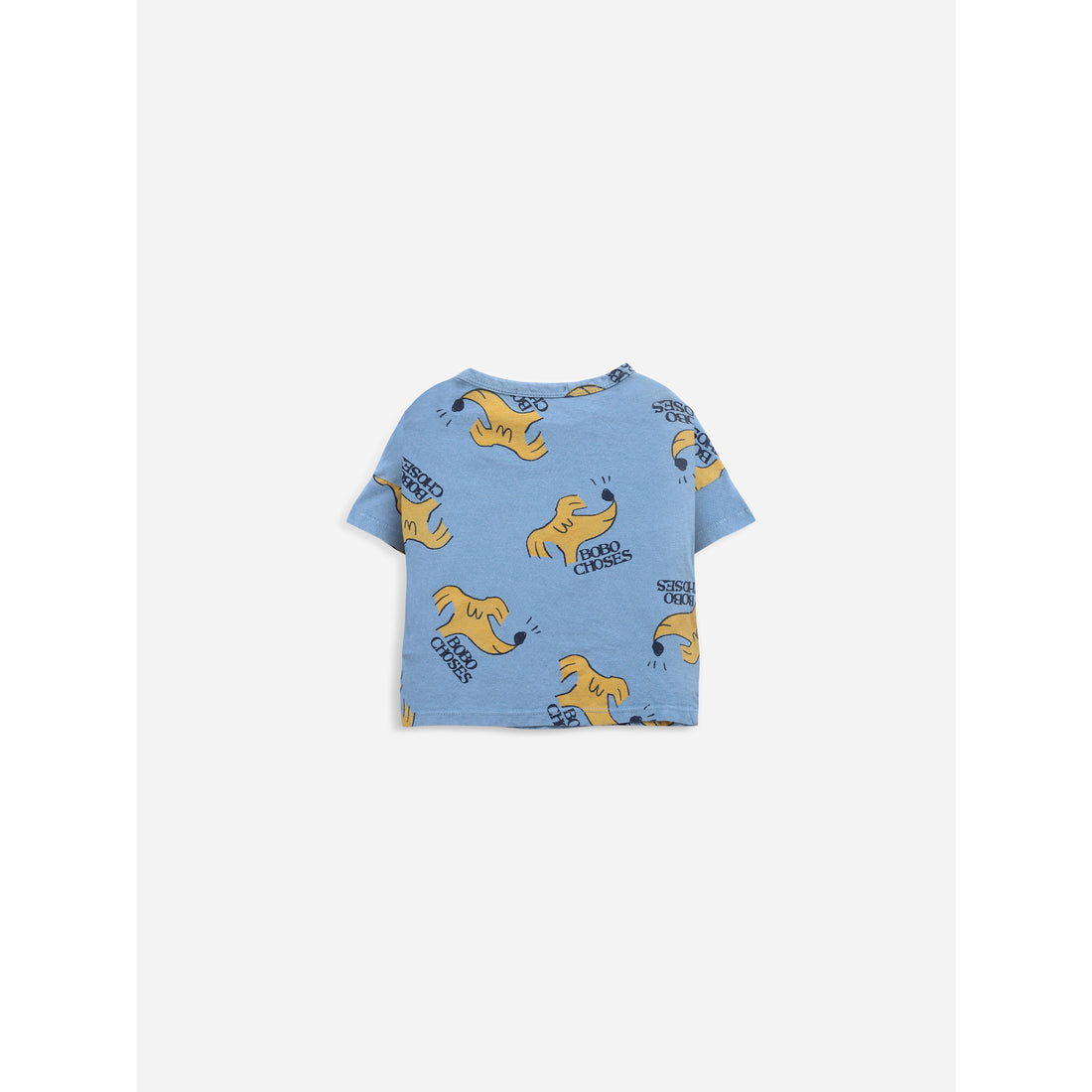 Bobo Choses Sniffy Dog All Over Short Sleeve T-Shirt