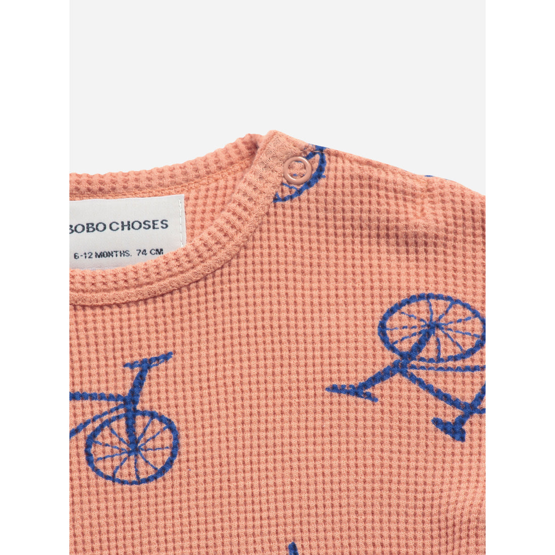 Bobo Choses Bicycle All Over Short Sleeve Baby T-Shirt