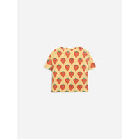 Bobo Choses Strawberry All Over Short Sleeve Tshirt