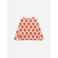 Bobo Choses Strawberry All Over Long Sleeve T-Shirt