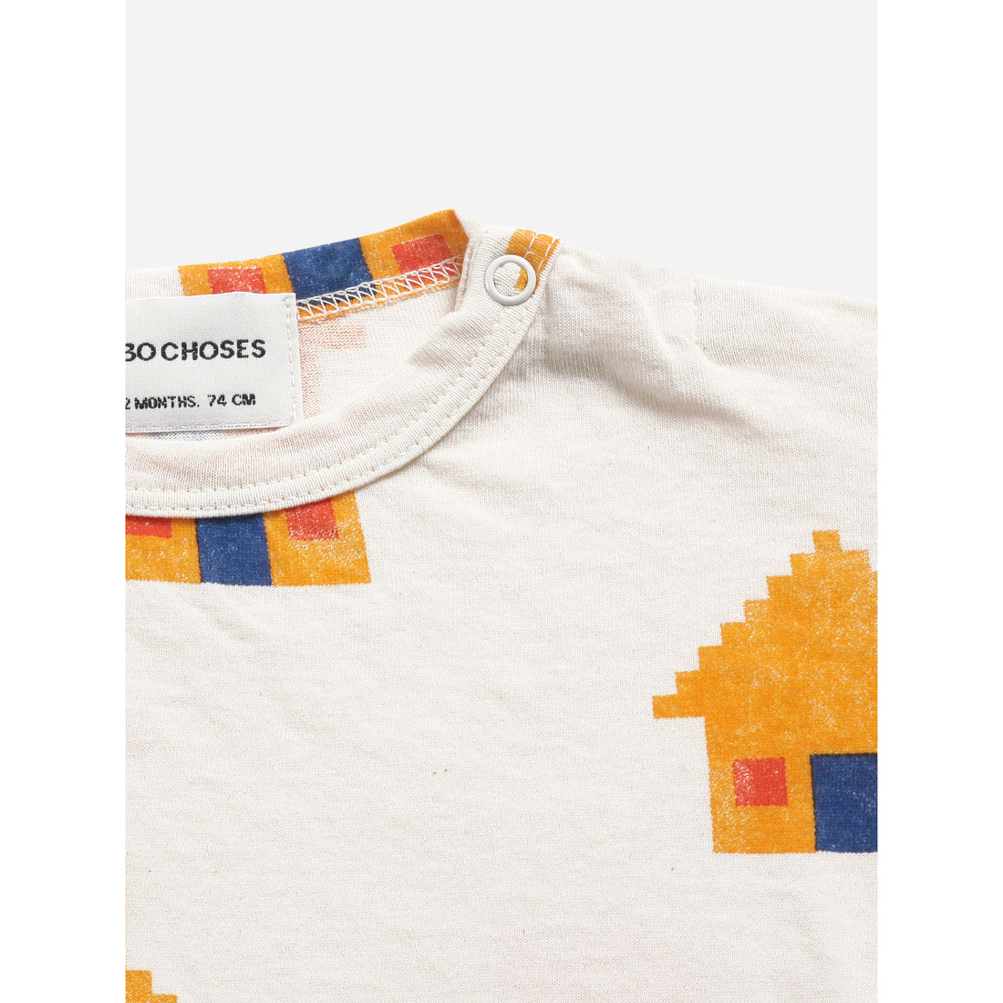 Bobo Choses Brick House All Over Long Sleeve T-Shirt