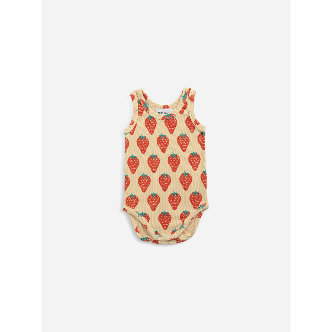 Bobo Choses Strawberry All Over Sleeveless Body