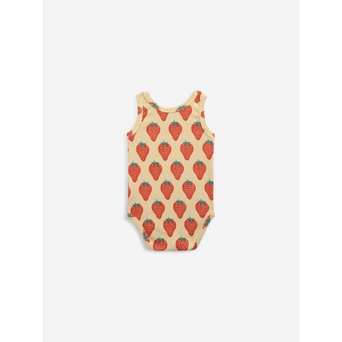 Bobo Choses Strawberry All Over Sleeveless Body