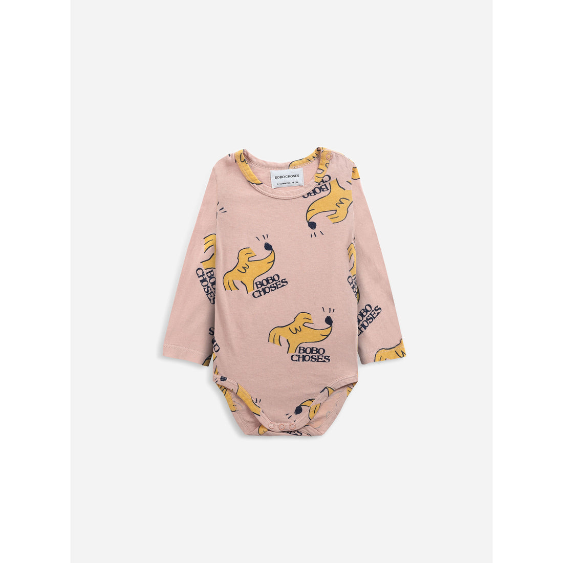 Bobo Choses Sniffy Dog All Over Long Sleeve Body