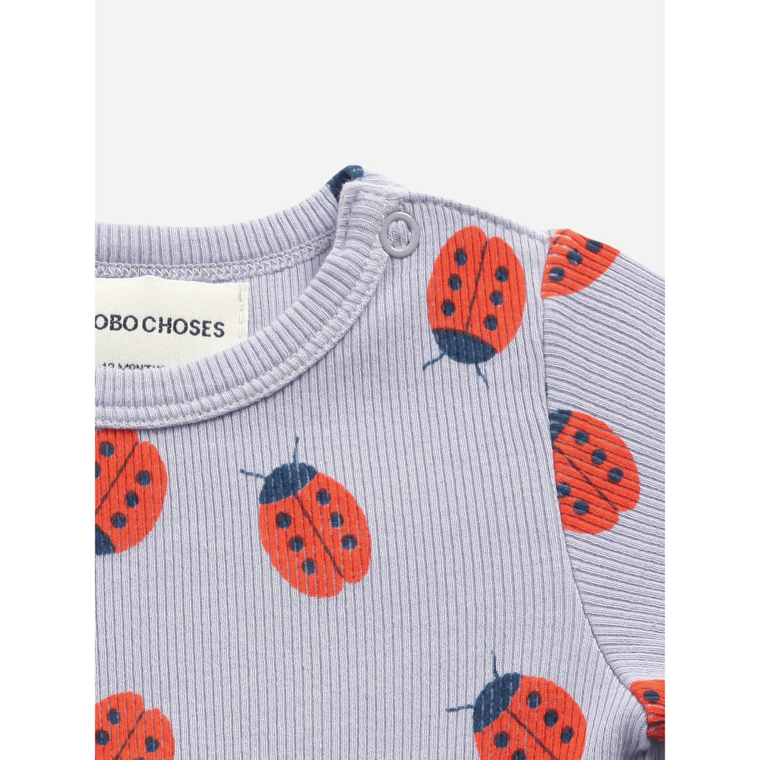 Bobo Choses Ladybug All Over Long Sleeve Body