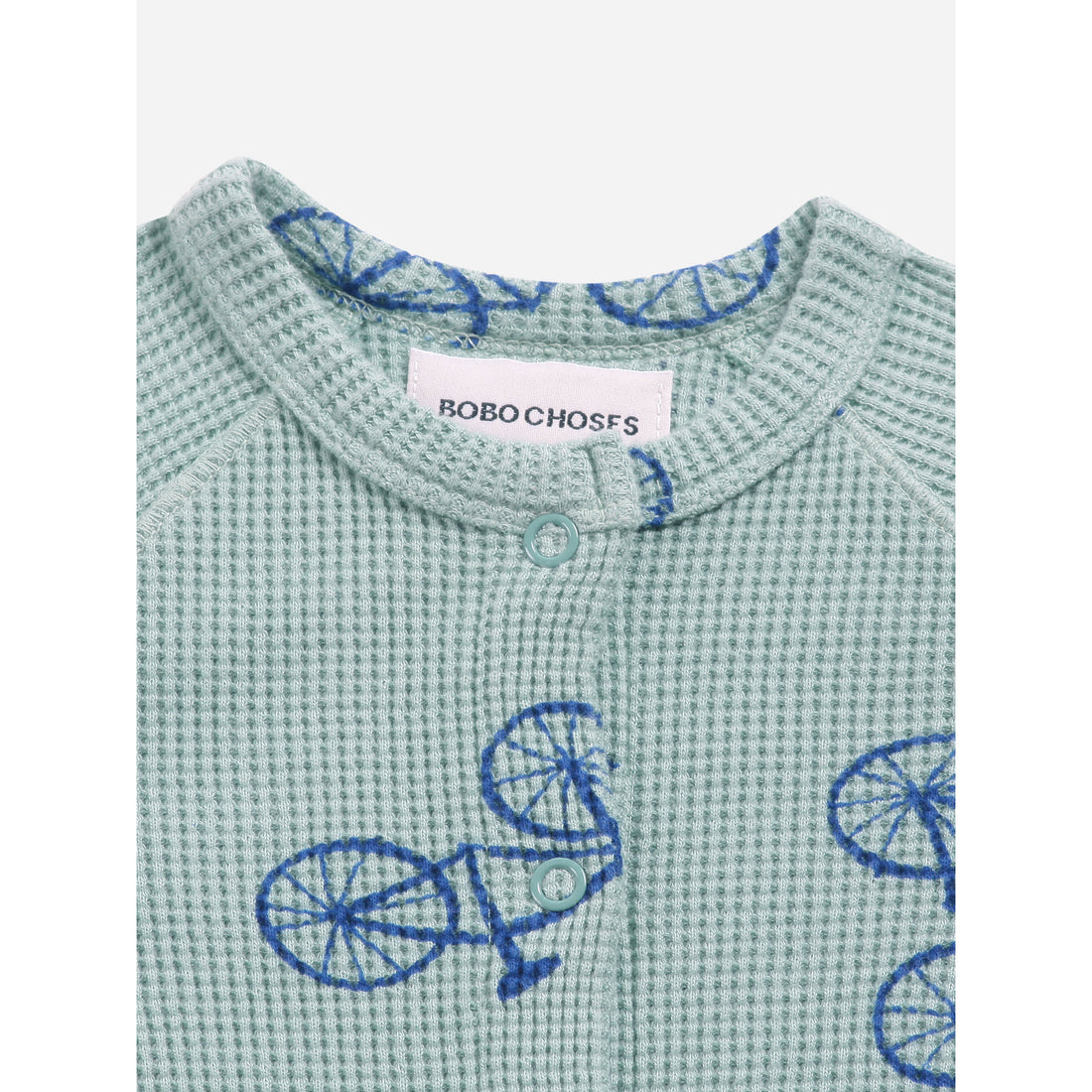 Bobo Choses Bicycle All Over Long Sleeve Overall