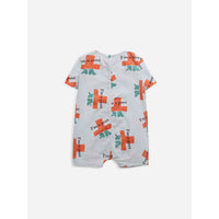 Bobo Choses I'm A Poet All Over Woven Playsuit