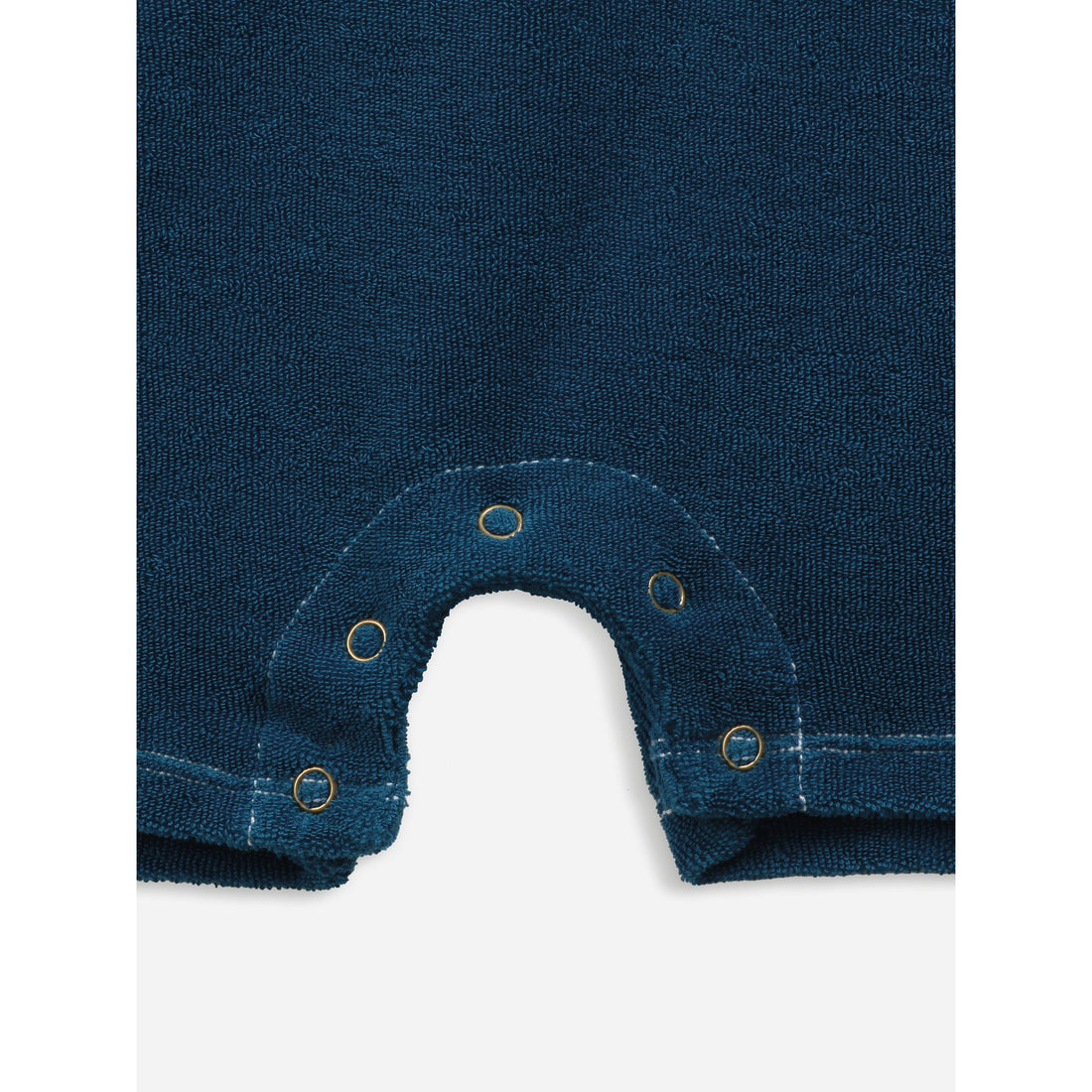 Bobo Choses Sniffy Dog Patch Terry Fleece Dungaree