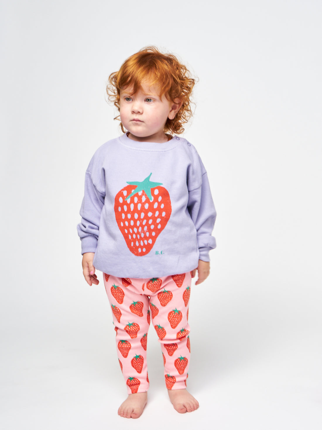 Bobo Choses Strawberry All Over Leggings