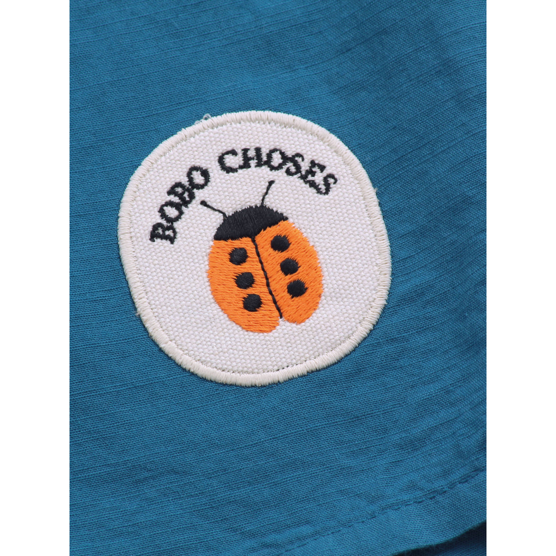 Bobo Choses Ladybug Patch Woven Shorts