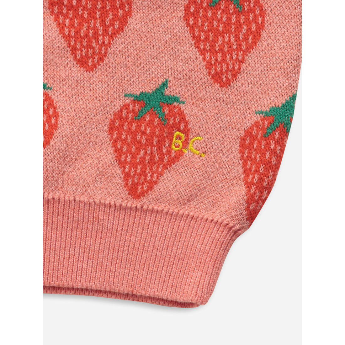 Bobo Choses Strawberry Jacquard Jumper