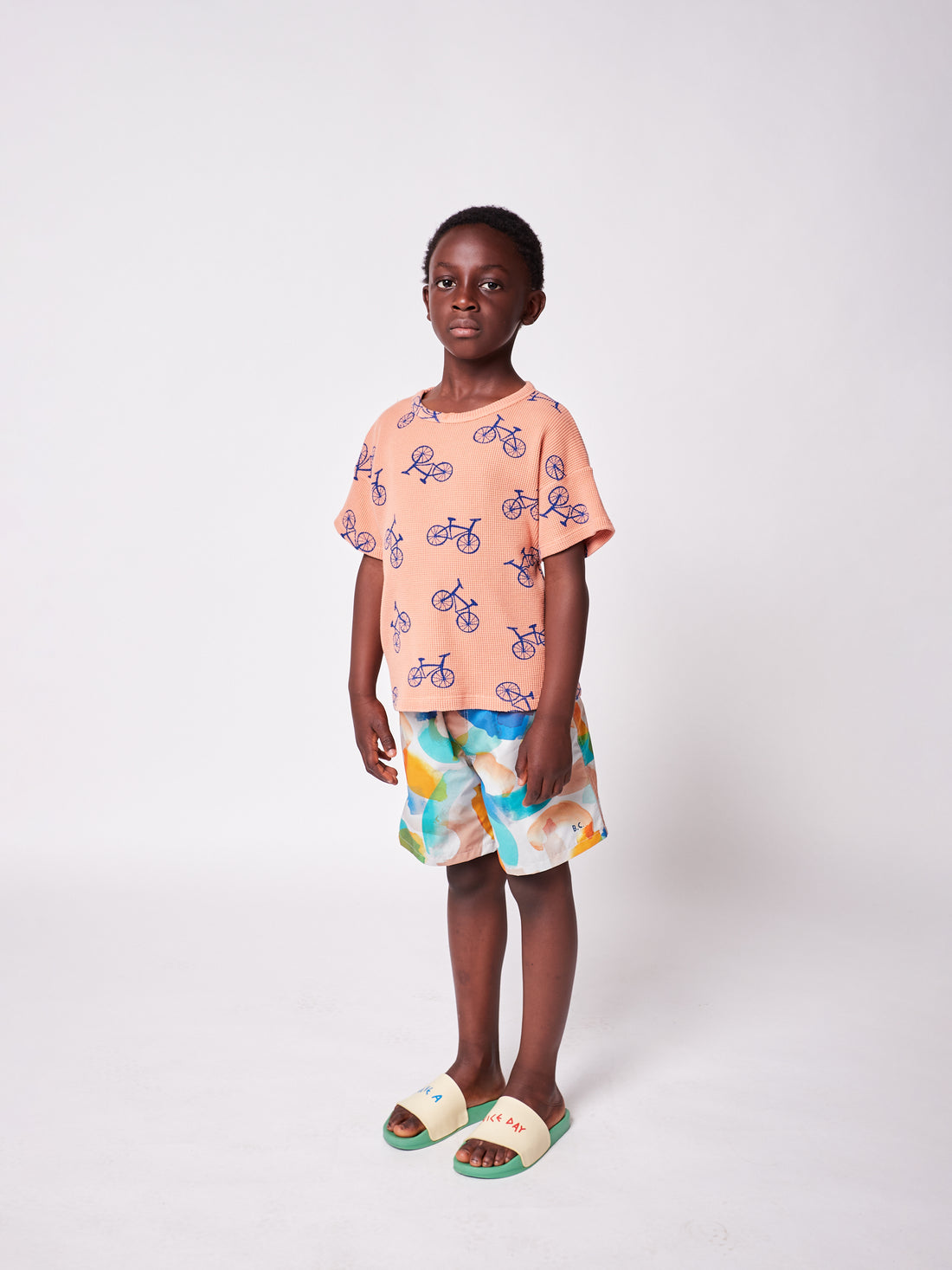 Bobo Choses Bicycle All Over Short Sleeve T-Shirt