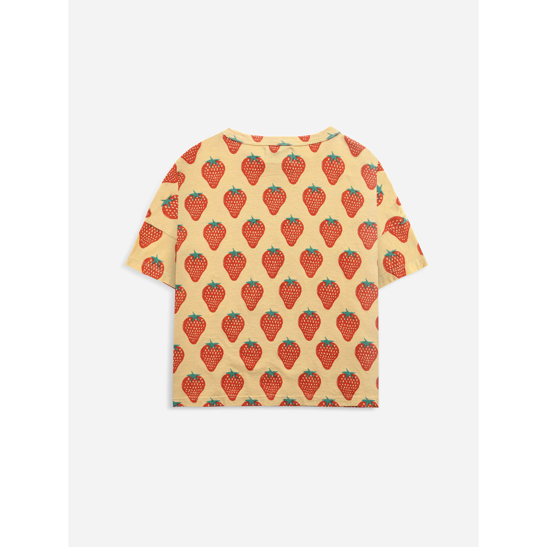 Bobo Choses Strawberry All Over Short Sleeve T-Shirt