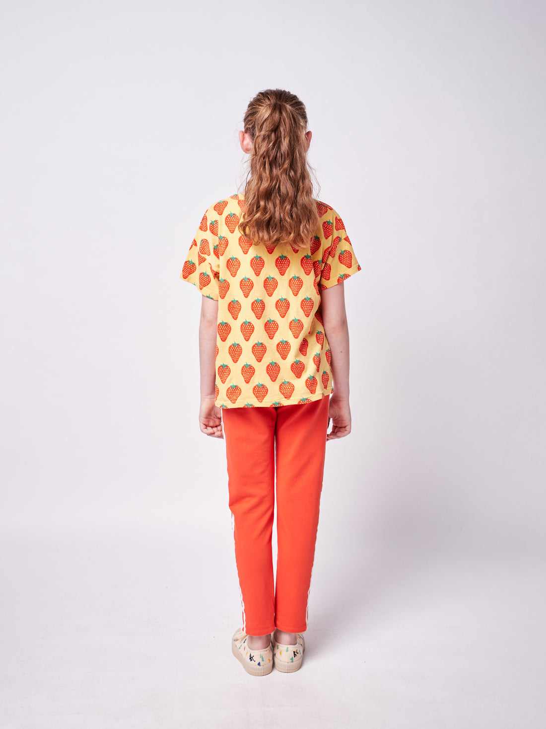 Bobo Choses Strawberry All Over Short Sleeve T-Shirt