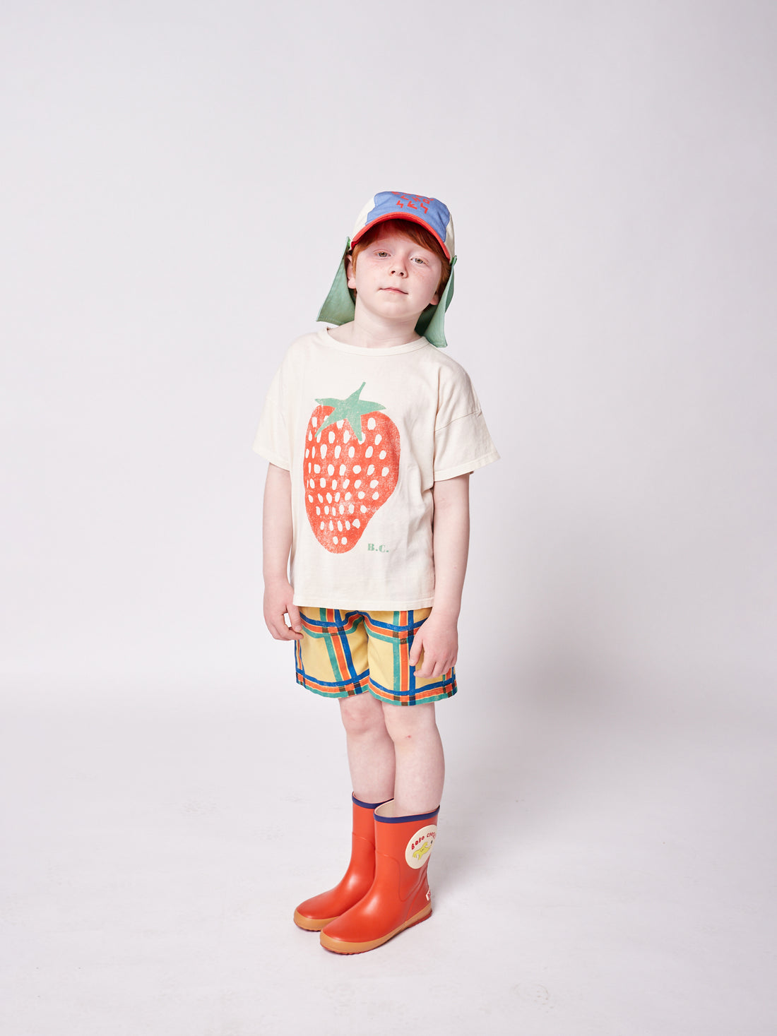 Bobo Choses Strawberry Short Sleeve T-Shirt