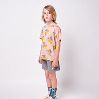 Bobo Choses Sniffy Dog All Over Short Sleeve T-Shirt