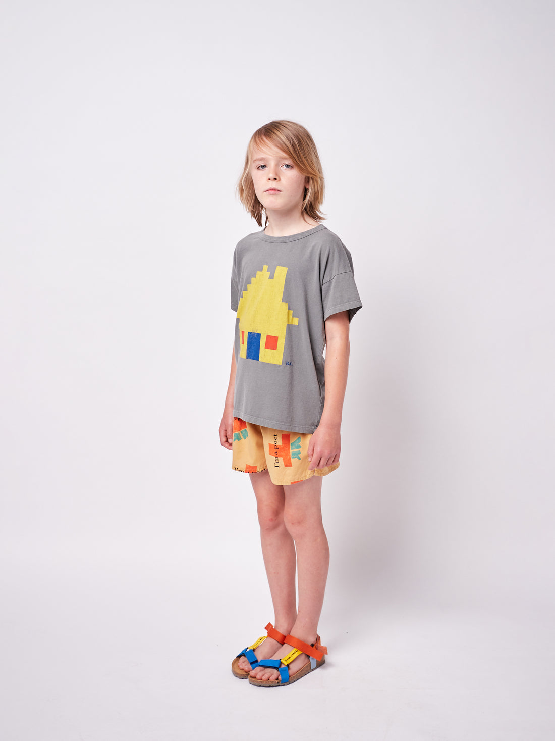 Bobo Choses Brick House Short Sleeve T-Shirt