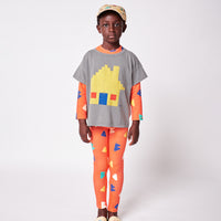 Bobo Choses Brick House Short Sleeve T-Shirt