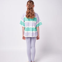 Bobo Choses Waves All Over Short Sleeve T-Shirt