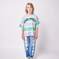 Bobo Choses Waves All Over Short Sleeve T-Shirt
