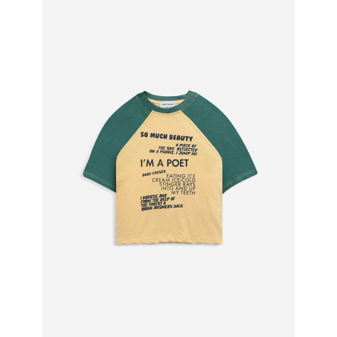 Bobo Choses Poetry Bobo 3/4 Sleeve T-Shirt